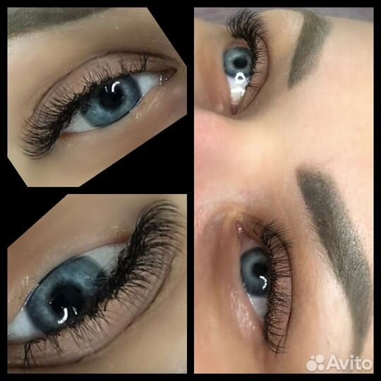 Наращивание ресниц на дому