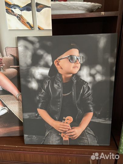 Портрет на холсте