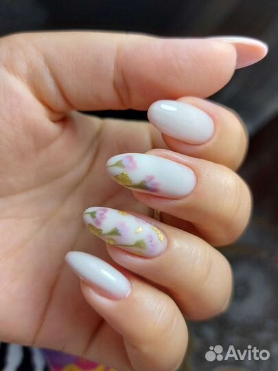 Наращивание ногтей,укрепление,педикюр