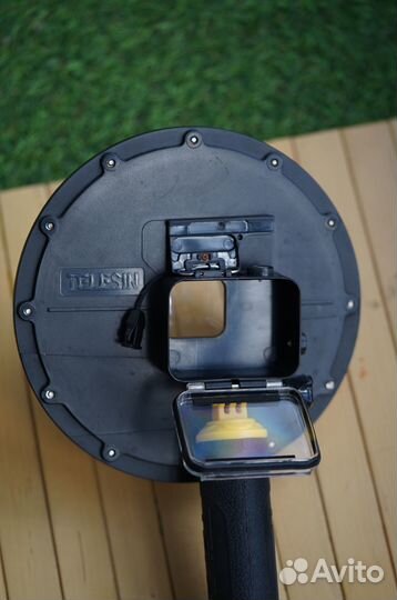 Купол Dome Port Telesin GoPro7 + стекло PolarPro