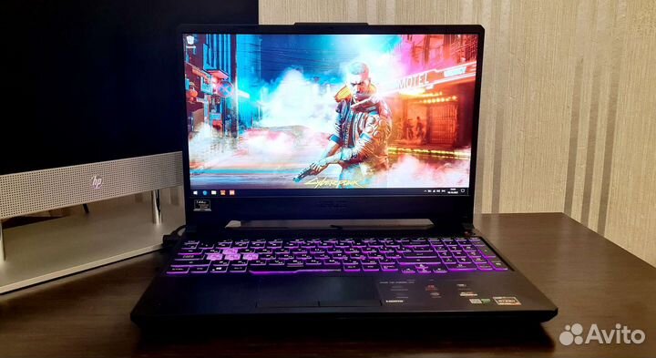 Игровой Asus Tuf/Ryzen 5-4600h/Ips 144hz/GTX1650