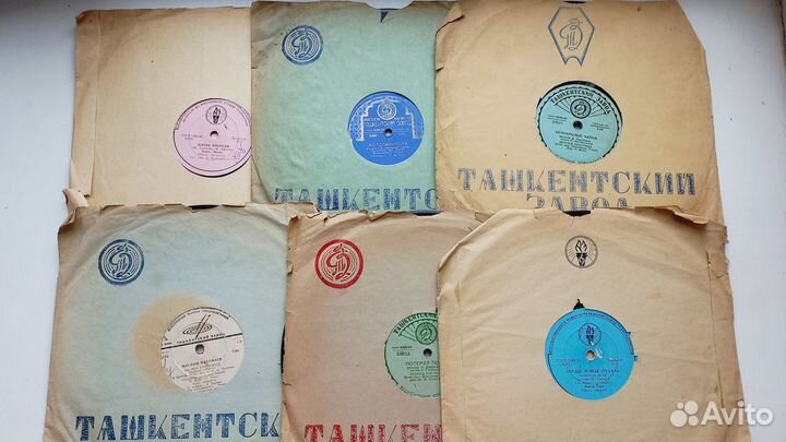 Старинные пластинки СССР