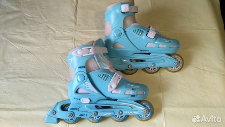 Роликовые коньки б/у RE: Action(раздвижные)