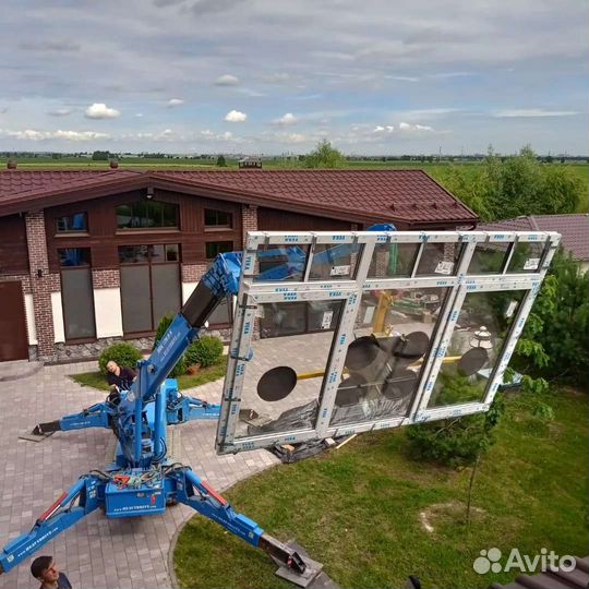 Монтаж порталов, ворот, роллет, дверей