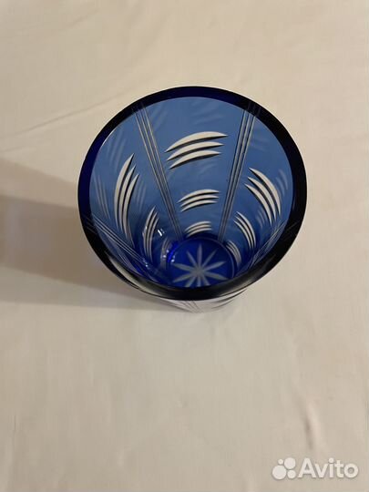 Ваза хрустальная