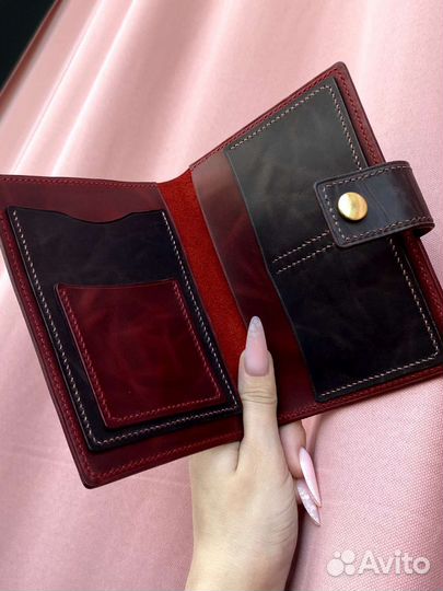 Обложка для документов/автодок. ручной работы