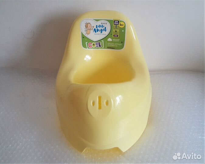 Детские горшки Little Angel (жёлт., зелён., голуб)