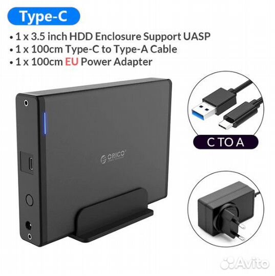Внешний корпус для HDD (box, case) Orico