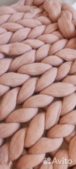 Плед из шерсти мериноса