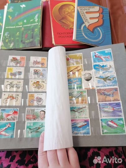 Почтовые марки 345 шт