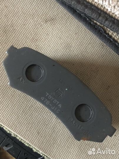 Колодки Land cruiser 100 перед, зад