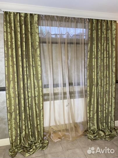 Готовый комплект штор