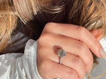 Кольцо с бриллиантом 5.60 карата