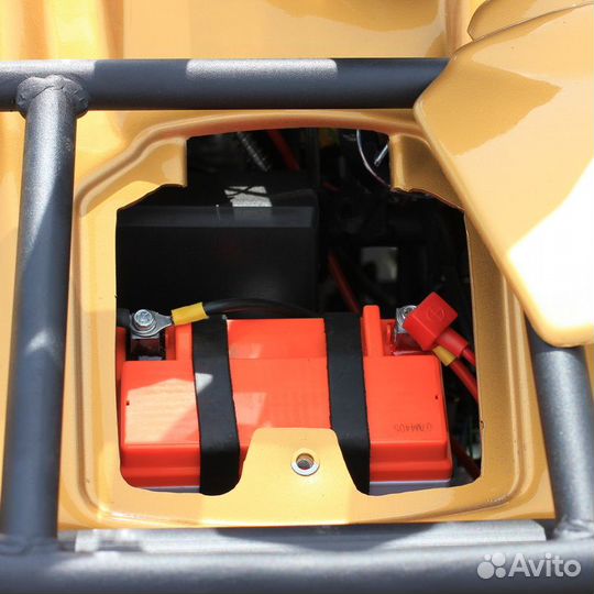 Квадроцикл irbis ATV 250 LUX (+лебедка) желтый псм