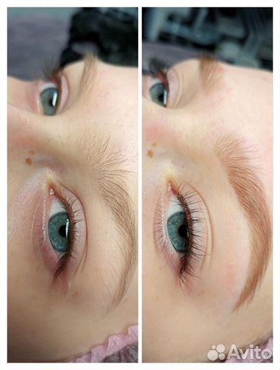 Ламинирование ресниц/бровей/Коррекция окрашивание