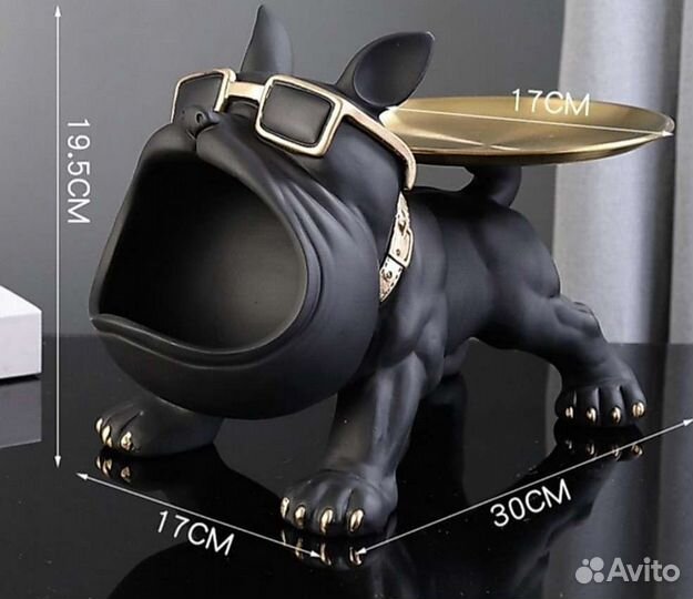 Конфетница ключница статуэтка фигура собака кот