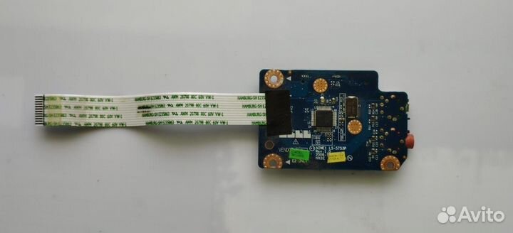 Плата картридер, аудио ноутбука Lenovo G565, G560