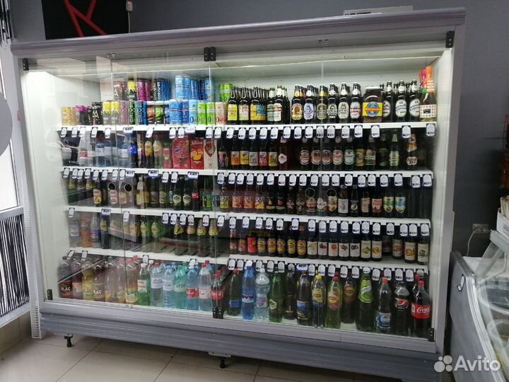 Холодильная горка бу