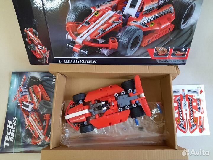 Машинка конструктор Tech Bricks