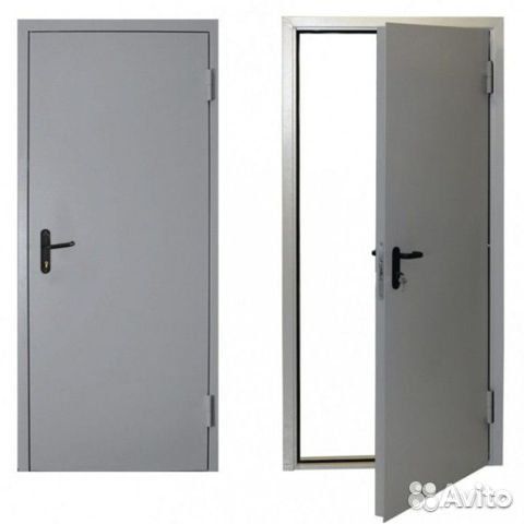 Двери технические противопожарные