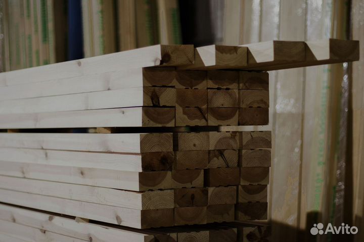 Экологически чистый брус из лиственницы