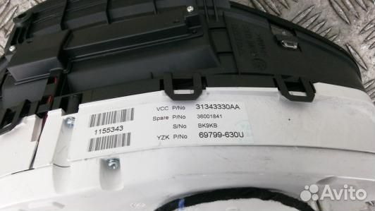 Щиток приборов volvo V60 1 (95D11IT01)