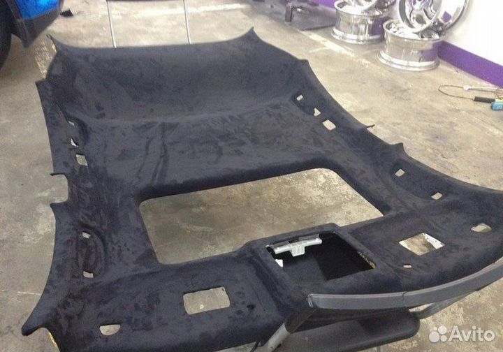 Алькантара чёрная