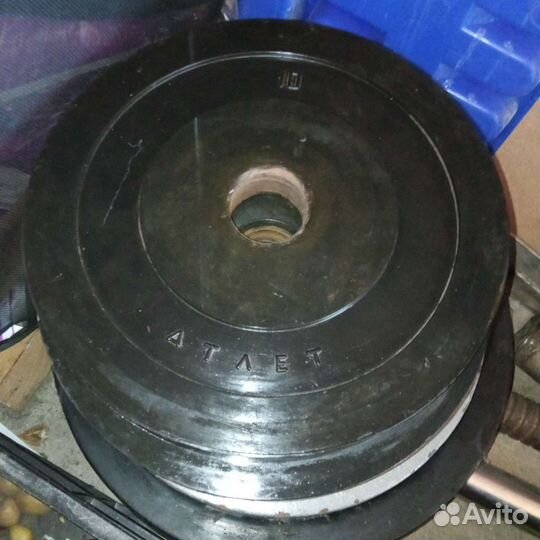 Гриф олимпийский большой и малый