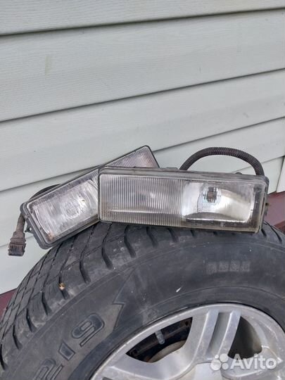 Противотуманые фары DAF 95 пара + крепления