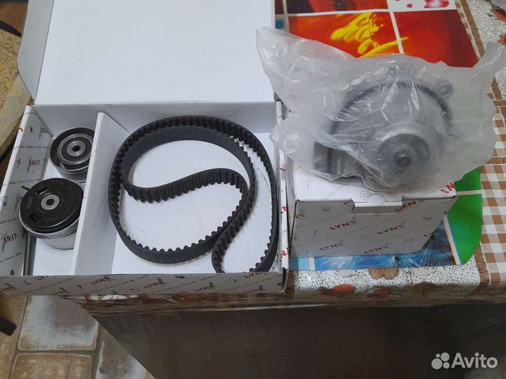 Комплект грм на chevrolet aveo