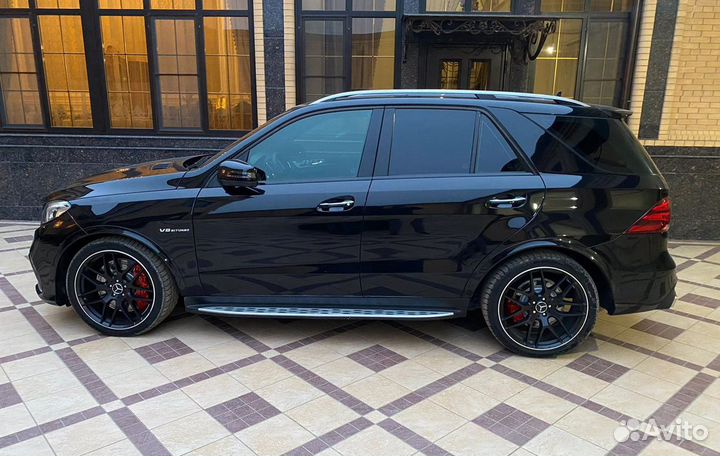 В рестайлинг переделка Mercedes gle 63