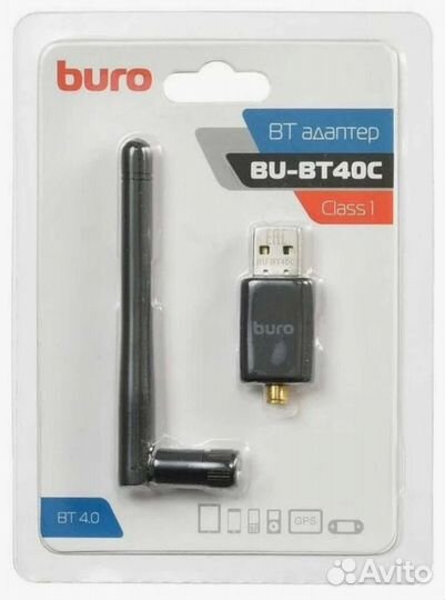 Адаптер Bluetooth Buro BU-BT40С