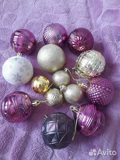 Елочные игрушки новые