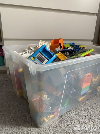 Лего дупло большая коробка