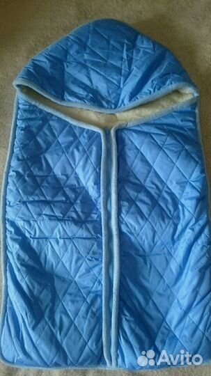 Конверт из овечьей шерсти (зима)