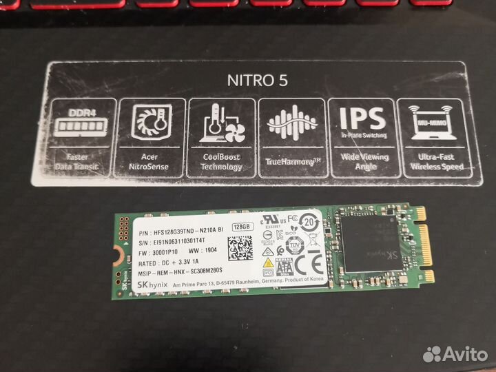 Ssd m2 nvme 128gb