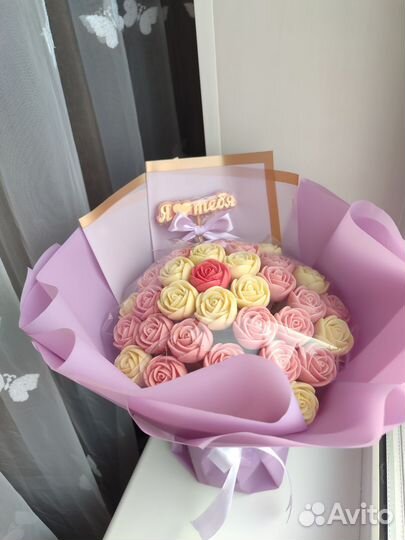 Шоколадные цветы