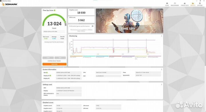 RTX 3080 12 gb Gigabyte Gaming OC