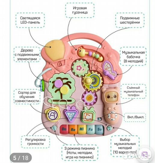 Ходунки каталка amarobaby