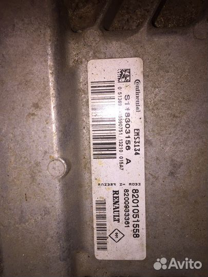 Эбу мозги renault sandero