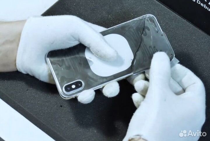 Замена заднего стекла iPhone Лазером