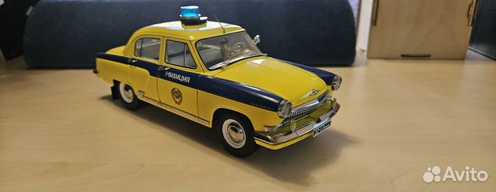 Горький-21Р(газ 21 ) Гаи Милиция СССР 1969 1:18