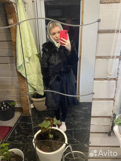 Шуба норковая 42