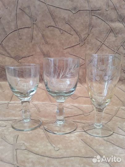 Рюмки, фужеры СССР