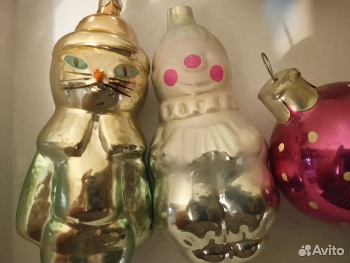 Елочные игрушки СССР