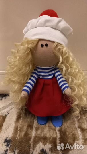 Интерьерная кукла ручной работы