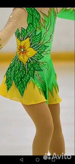 Платье для выступлений фигурное катание