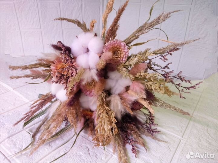 Букет из сухоцветов невянущий