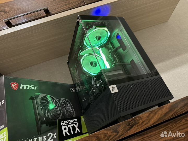 Игровой пк RTX 3070, i5 12400, 16Gb озу, m2NVme