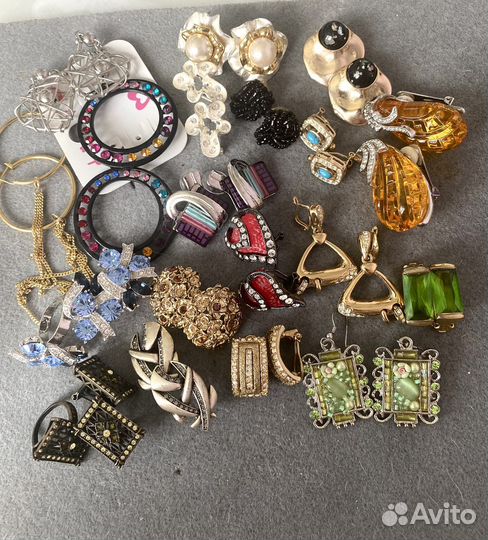 Серьги бижутерия